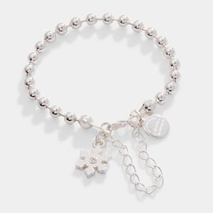 ❄️NWT Alex and Ani Snowflake Ball Chain Bracelet in Silver